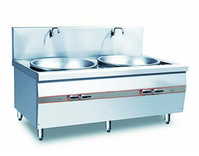 燃?xì)夤?jié)能雙頭大炒爐